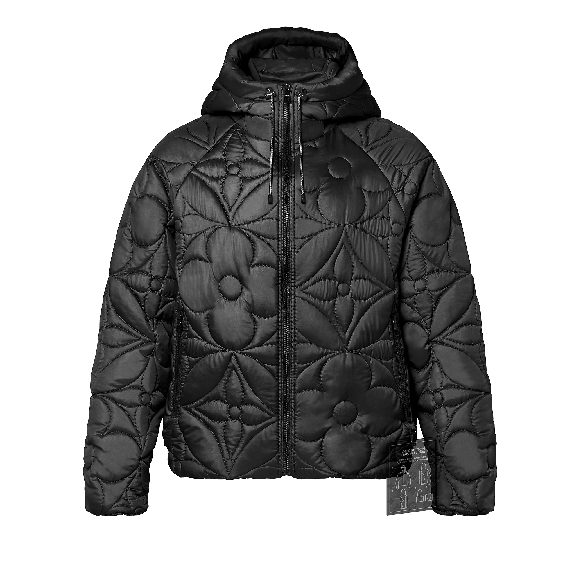 LVSE Flower Quilted Hoodie Jacket - MEN - Ready-to-Wear | LOUIS VUITTON